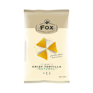 foto a sfondo bianco con tartillas chips salate