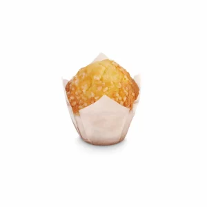 foto a sfondo bianco con fairy cake tulip muffin